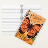 Carnet Papillon 1 Timothée 4:12 (À l'intérieur)
