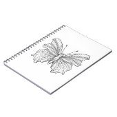 Carnet Papillon 3 de style (Côté gauche)