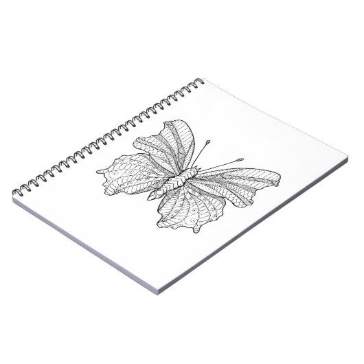 Carnet Papillon 3 de style (Côté gauche)