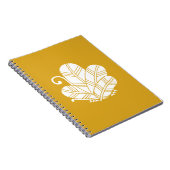 Carnet papillon à plumes de faucon (Côté Droit)