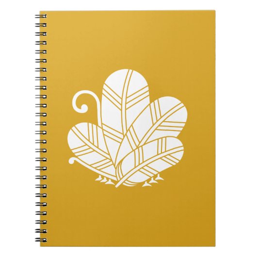Carnet papillon à plumes de faucon (Devant)
