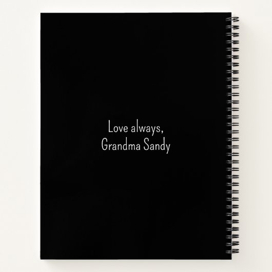 Carnet Papillon aquarelle clair (Dos)