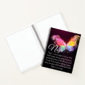 Carnet Papillon aquarelle clair (Intérieur)