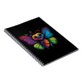 Carnet Papillon arc-en-ciel (Côté Droit)