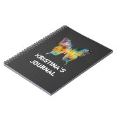 Carnet Papillon artistique (Côté gauche)