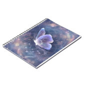 Carnet Papillon Blanc de Manifestation Éternelle (Côté gauche)