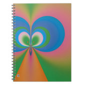 Carnet Papillon bleu (Devant)