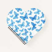 Carnet Papillon bleu (Devant)