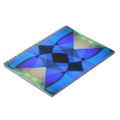 Carnet Papillon bleu (Côté gauche)