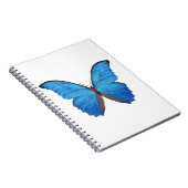 Carnet Papillon bleu de Morpho (Côté Droit)