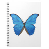 Carnet Papillon bleu de Morpho (Devant)