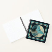Carnet Papillon bleu lune (Intérieur)