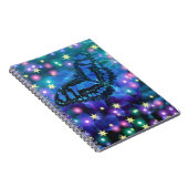 Carnet Papillon bleu magique (Côté Droit)