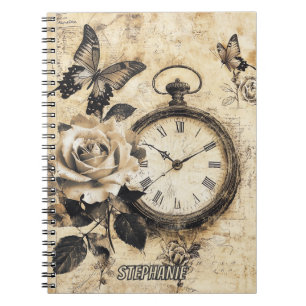 Carnet Papillon boussole botanique du Vieux Monde