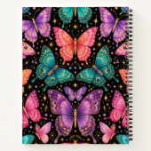Carnet Papillon Céleste Coloré (Dos)