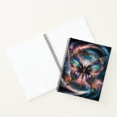 Carnet Papillon céleste monogramme (Intérieur)