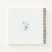 Carnet Papillon Citation Arabe (Dos)