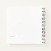 Carnet Papillon coloré (Dos)