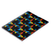 Carnet papillon coloré (Côté gauche)