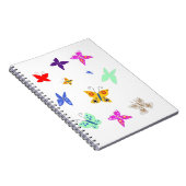 Carnet Papillon coloré (Côté Droit)