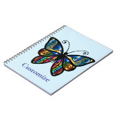 Carnet Papillon Coloré Thunder_Cove (Côté gauche)