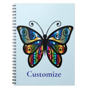 Carnet Papillon Coloré Thunder_Cove