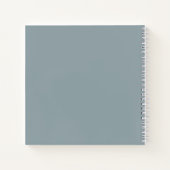 Carnet Papillon d'art en fibre monographique (Dos)