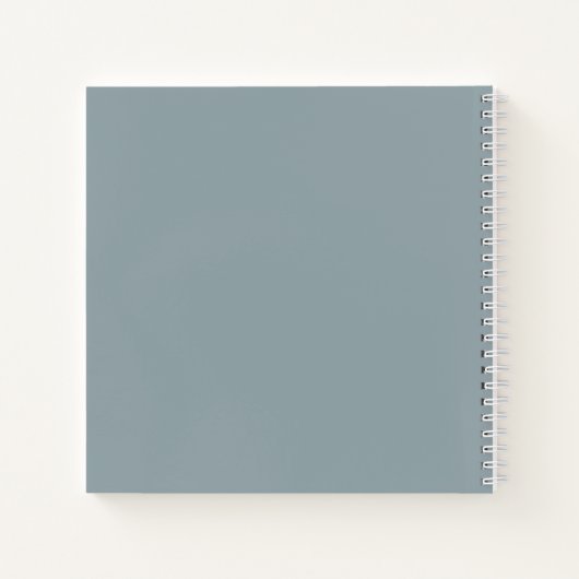 Carnet Papillon d'art en fibre monographique (Dos)