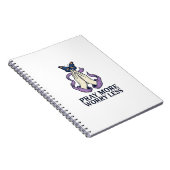 Carnet Papillon de chemise chrétien Prie plus Inquiète mo (Côté Droit)