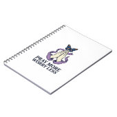 Carnet Papillon de chemise chrétien Prie plus Inquiète mo (Côté gauche)