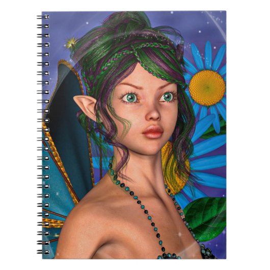 Carnet Papillon de fée (Devant)