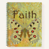 Carnet Papillon de foi (Devant)