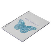 Carnet Papillon de la foi, de l'espérance et de l'amour (Côté gauche)