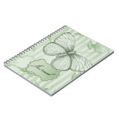 Carnet Papillon de menthe (Côté gauche)