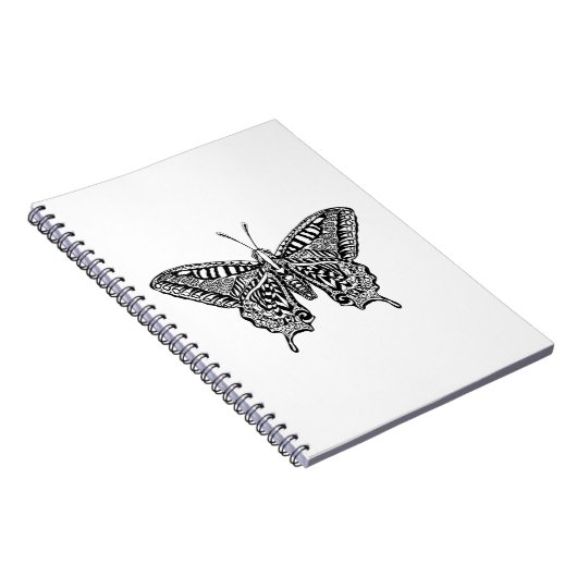 Carnet Papillon de style (Côté Droit)