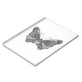 Carnet Papillon de style (Côté gauche)