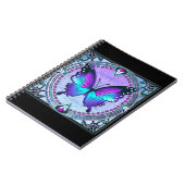 Carnet Papillon de sublimation avec Arrière - plan (Côté gauche)