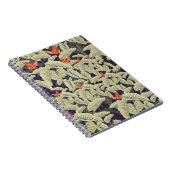 Carnet Papillon de surface motif design art appliqué, art (Côté Droit)