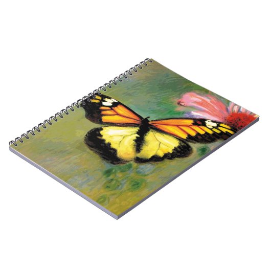 Carnet Papillon d'été du printemps - (Côté gauche)