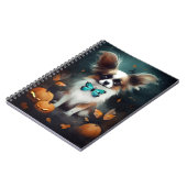 Carnet Papillon d'Halloween avec la peur Citrouille (Côté gauche)