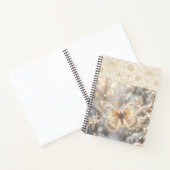 Carnet Papillon d'hiver doré (Intérieur)
