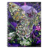 Carnet Papillon d'influence de la lune (Devant)