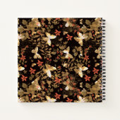 Carnet Papillon d'or (Dos)