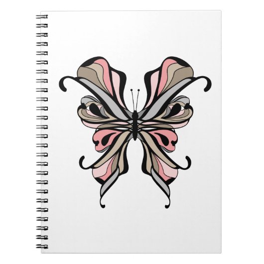 Carnet Papillon d'ouverture (Devant)