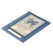 Carnet Papillon du bureau de création G (Côté gauche)