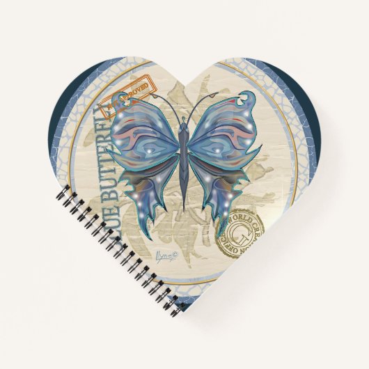 Carnet Papillon du bureau de création G (Devant)