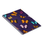 Carnet Papillon élégant (Côté Droit)