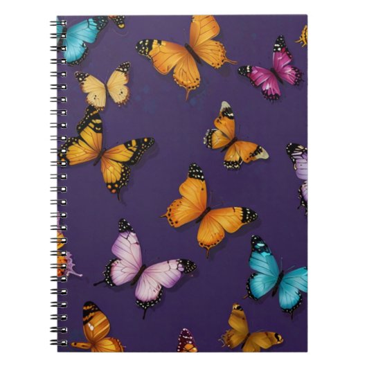Carnet Papillon élégant (Devant)