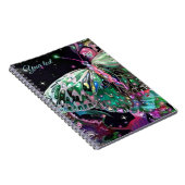 Carnet Papillon Espoir Vert (Côté Droit)