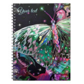 Carnet Papillon Espoir Vert (Devant)